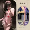 El nuevo vestido bodycon de enfermera de Gino con lazo, de puro deseo, sexy, con tiras cruzadas, lencería erótica, hueco, C0S enfermera