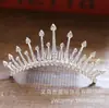 Pente de cabelo infantil pente coroa joia estúdio véu de noiva pente de cabelo strass acessórios de cabelo coroa de pérola coroa atacado
