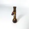 Frasco Volumétrico de Vidro Borossilicato Alto com Rolha Transparente/Marrom Frasco de Volume Fixo Frasco de Gargalo Estreito em Forma de Pera Especificações Completas