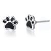 Brincos de Pata de Cachorro Gato Pet Novos Fofos Transfronteiriços Amazon Moda Simples Design de Nicho Brincos