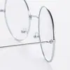 Dropshipping Nueva Versión Coreana Sin Receta Espejo Plano Moda Retro Literario Marco Redondo Gafas Fabricante Mayorista