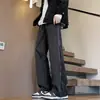 Pantalones de Secado Rápido con Doble Cremallera para Hombre Verano Estilo Americano Nylon Impermeable Pantalones de Carga Deportes al Aire Libre Rectos Pantalones de Montañismo