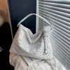 Bolsa de Mão com Estampa Floral Feminina 2026 Novo Estilo Tendência Outono Casual Moda Leve Bolsa de Ombro Único Grande Capacidade Bolsa Tote para o Dia a Dia