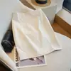 Falda Corta Adelgazante de Cintura Alta Anti-Arrugas para Mujer, Falda Casual de Ropa de Trabajo, Nuevo Estilo de Verano