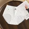 Bragas Retro Francesas con Adorno de Encaje Talla Grande para Mujer 90 kg Algodón Modal 10A Antibacterianas Algodón Puro en la Entrepierna Shorts para Adolescentes