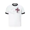 Camiseta de Manga Corta para Mujer de Verano 2026, Estilo Nuevo, Corte Holgado, Adelgazante, Tallas Grandes, con Diseño Divertido y Tela No Transparente