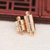 Yiwu Color Cobre Chapado en Oro Conservación del Color Broche Magnético Pulsera Collar Conector de Broche Magnético Accesorio B1690