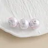 Cuentas Acrílicas Redondas Impresas de 16 mm Europeas y Americanas Transfronterizas Pulsera para Bebé Accesorios de Joyería Llavero Cuentas Sueltas