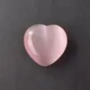 Ventas Directas de Fábrica Adornos de Piedra Natural en Bruto de 4 cm con Forma de Corazón, Regalos Conmemorativos, Artesanías de Piedras Preciosas