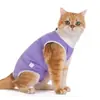 Especial transfronteiriço para roupa de esterilização de gato roupa pós-operatória anti-lambida calças fisiológicas para animais de estimação roupa fina respirável para desmame de gata atacado