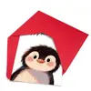 Set de Envelopes para Tarjetas de Cumpleaños de Nuevo Tamaño Transfronterizo, Tarjeta de Mensaje de Regalo de Pingüino de Dibujos Animados Infantil y Linda
