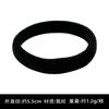 Cuerda para el pelo estilo coreano transfronteriza de 5,5 cm, Anillo de toalla básico de alta elasticidad, Diadema, Atadura para el pelo de toalla grande, Venta directa de fábrica