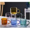 Taza de Café de Doble Capa con Asa Colorida Creativa de Silicona Gao Peng, Taza para Jugo, Taza para Leche para Desayuno, Taza Aislada Colorida