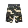 Shorts Cargo Camuflados Casuales para Hombre, Corte Holgado, Multibolsillos, Talla Grande, Shorts de Trabajo Estilo Japonés