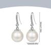 Pendientes colgantes de perlas elegantes, ligeros y de lujo, de moda, con baño de latón y oro real, de gran venta transfronteriza entre Europa y Estados Unidos.