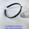 Faixa de cabeça de embrião de plástico antiderrapante brilhante com dentes material ABS base de faixa de cabeça de embrião alongada acessórios de chapelaria DIY feitos à mão