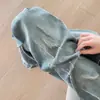 Jeans Anchos Desgastados para Mujer, de Tiro Alto, Tendencia Versátil para Primavera y Otoño, Pantalones Rectos Nuevos Sueltos que Cubren las Caderas, Adelgazantes