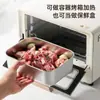 Recipiente de aço inoxidável 304 para cozinhar e armazenar arroz, seguro para micro-ondas, congelamento rápido, trava de frescor, tampa de silicone, caixa selada para conservação de frescor