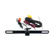 Directamente del fabricante, portaplacas corto con forma de mariposa pequeña con 4 luces LED y una cámara de visión trasera de alta definición para coche