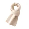Novo Cachecol de Caxemira Feminino de Inverno, Protetor de Pescoço, Envoltório de Pescoço Versátil, Cachecol de Tricô de Caxemira de Outono de Uso Duplo Atacado