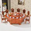 Una Persona, Una Olla, Mesa Pequeña para Comer Hot Pot, Estufa de Inducción para Hot Pot, Plato Giratorio Eléctrico, Mesa Redonda Grande de Restaurante, Mesa y Sillas para Comer de Restaurante de Hot Pot