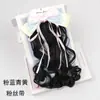 Accesorios para el cabello de niños moño peluca rollo cola de caballo cinta transfronteriza fibra química clip para peluca cabello rizado coleta alta