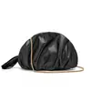 Comercio Exterior Transfronterizo Francés de Nicho Piel Suave Color Caramelo Plisado Nube Bolso Mini de Hombro Cruzado con Clip para Mujer 2025