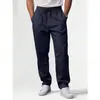 Pantalones Largos de Trabajo Versátiles para Hombre de Primavera y Otoño de AliExpress con Bolsillos, Cordón y Diseño de Pierna Recta, Al por Mayor