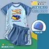 Traje de Baño Infantil Tallas Grandes Cars Hot Wheels, Conjunto de Natación de Dos Piezas Holgado con Protección Solar para Niños Mayores, Moderno