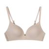 QY3011 sutiã de peito grande, copa C, fino, sem aro, peça única, confortável, sem marcas, lingerie feminina, atacado