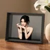 Suporte de Exibição para Porta-Retratos com Acabamento de Alto Padrão, Moldura Vazia Personalizada para Fotos de 6 Polegadas, Transformado em um Álbum de Fotos, Pôster ou Suporte de Exibição para Porta-Retratos