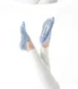 Calcetines de Yoga para Mujer Antideslizantes de Silicona Primavera y Otoño para Interior Fitness Deportes Calcetines de Correa Cruzada Pilates Venta al por Mayor
