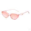 Gafas de Sol Ovaladas de Marco Pequeño de Moda Europea y Americana de Rain, Gafas de Sol Personalizadas de Color Jalea, Gafas de Sol de Moda Transfronteriza