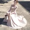 Vestido de Punto con Patchwork y Adorno de Encaje para Mujer, Estilo Lujo Ligero, Suave Vestido Largo de Corte A, Colección Otoño e Invierno