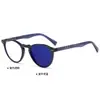 Gafas planas fotocromáticas, montura de acetato retro a la moda, gafas sin graduación para uso en computadora, gafas con protección contra luz azul