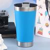 Taza de Cerveza de Acero Inoxidable 304 Gran Capacidad Aislada Taza Fría y Caliente Abrebotellas Taza para Coche Venta al por Mayor Montaje en Vehículo