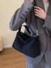 Bolso Versátil Texturizado de Gamuza Esmerilada para Otoño e Invierno 2025 Nuevo Estilo Bolso de Hombro Cruzado Retro de Alta Gama para Mujer