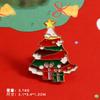 Broche Creativo de Dibujos Animados de Papá Noel Regalo de Nochebuena Regalo Pequeño para Acompañar a Estudiantes Pequeño Regalo de Navidad Pequeña Decoración