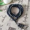 Pulsera de 108 cuentas para hombre y mujer, moda, pulsera de rosario multicírculo, joyería, fabricantes, suministro al por mayor, cadena para suéter, venta caliente