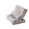 Funda de almohada de algodón teñido en hilo de algodón lavado funda de almohada de látex funda de almohada de algodón funda de almohada para bebés y niños ropa de cama de algodón transfronteriza