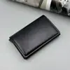 Portatarjetas de Aluminio con Acabado Cepillado Antirrobo Transfronterizo Caja para Tarjetas de Crédito Rfid Antimanética Portatarjetas de Almacenamiento Multifuncional Cartera de Fibra de Carbono