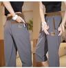 Pantalones Cortos P en stock Explosiones Estilo Chino Pantalones Capri para Hombre Seda de Hielo Pantalones Casuales Pantalones de Longitud Media Pantalones Finos de Verano