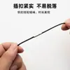 2.0 Cordão Colar Fivela Criptografada Cordão Colar Fio de Cera Coreano Cordão de Couro Preto Cordão para Pingente Cordão de Couro Encerado Acessórios de Joalheria DIY