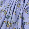 Tela impresa tricolor para primavera y verano, camisa floral texturizada, camisola, vestido cheongsam, ropa para mujer, accesorios, tela de pañuelo de seda