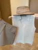 Camisole de Tricô Sem Mangas com Gola Polo Estilo Old Money para Mulheres, Top Regata Elegante de Alto Padrão para o Verão