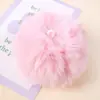 Pelota de Pelo de Conejo Rex de Imitación Colorida Boca de Salchicha Colgante Llavero de Dibujos Animados Creativo Accesorios para Bolsos Colgante Pequeño Accesorios de Joyería
