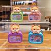 Original Chai Dog Night Light Keychain Bonito Dos Desenhos Animados Cão Chaveiro Casal Saco Pingente Pequeno Presente Atacado