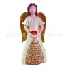 Estatua de ángel de amor de mano de Amazon transfronteriza, artesanía de resina para decoración de escritorio, hogar, sala de estar, regalos navideños