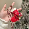 Pingente de Homem de Gengibre Árvore de Natal Corrente de Suéter para Mulheres 2025 Novo Pingente de Corrente de Suéter Fofo Acessórios de Colar de Presente para Mulheres
