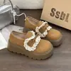 Diseño de Nicho, Elegantes y Frescos Zapatos Mary Jane, Estilo Popular de Celebridad de Internet 2026, Zapatos de Una Sola Pieza de Caña Baja para Pies Anchos, Estilo Europeo y Americano Inspirados en Chanel